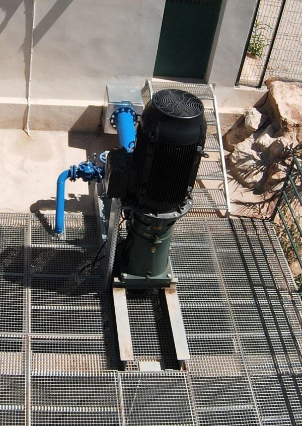 Electrobomba de captación