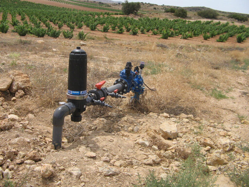 Hidrante para viñas