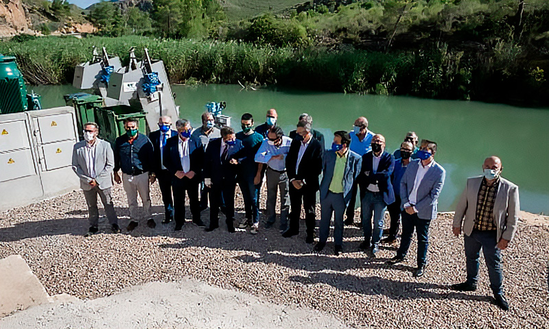 Page inaugura Obra SAT EL Ojeado