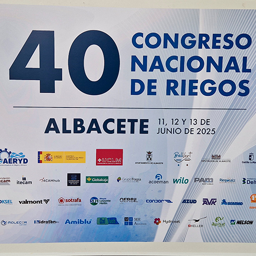 40 Congreso Nacional de Riegos