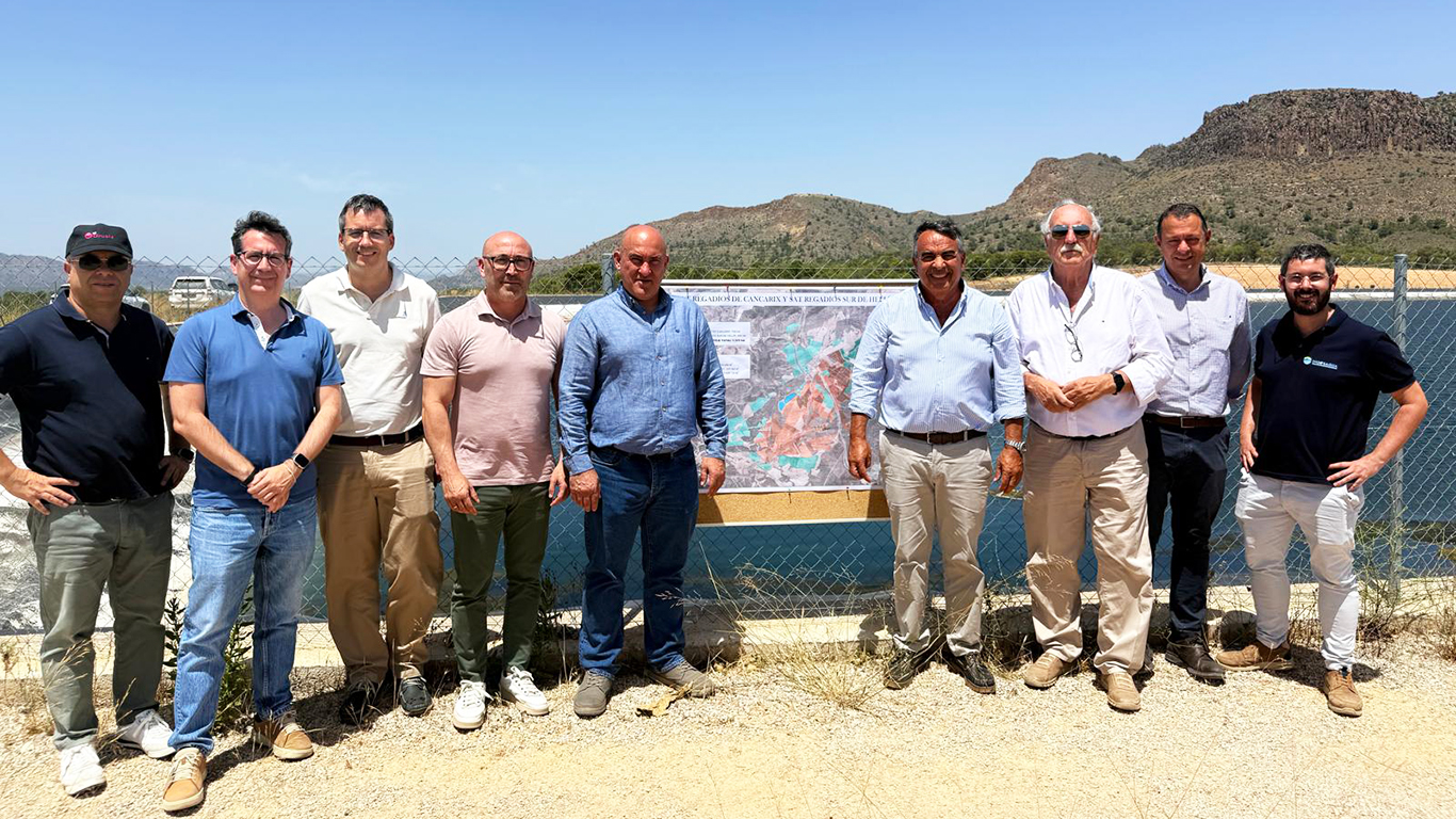 Visita Viceconsejero y Delegado a regadíos de Hellín 2026