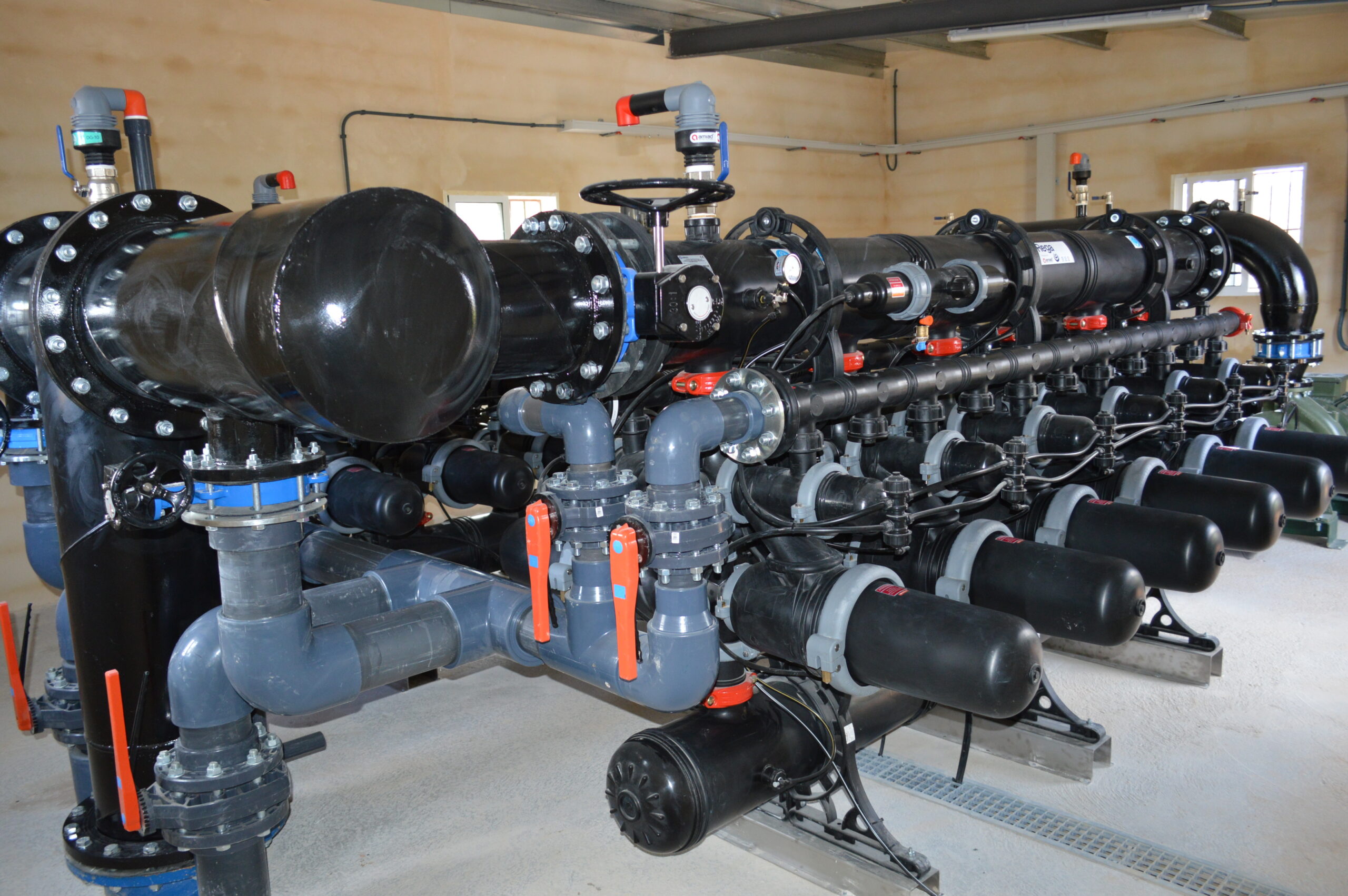 Estación de filtrado en Elche de la Sierra