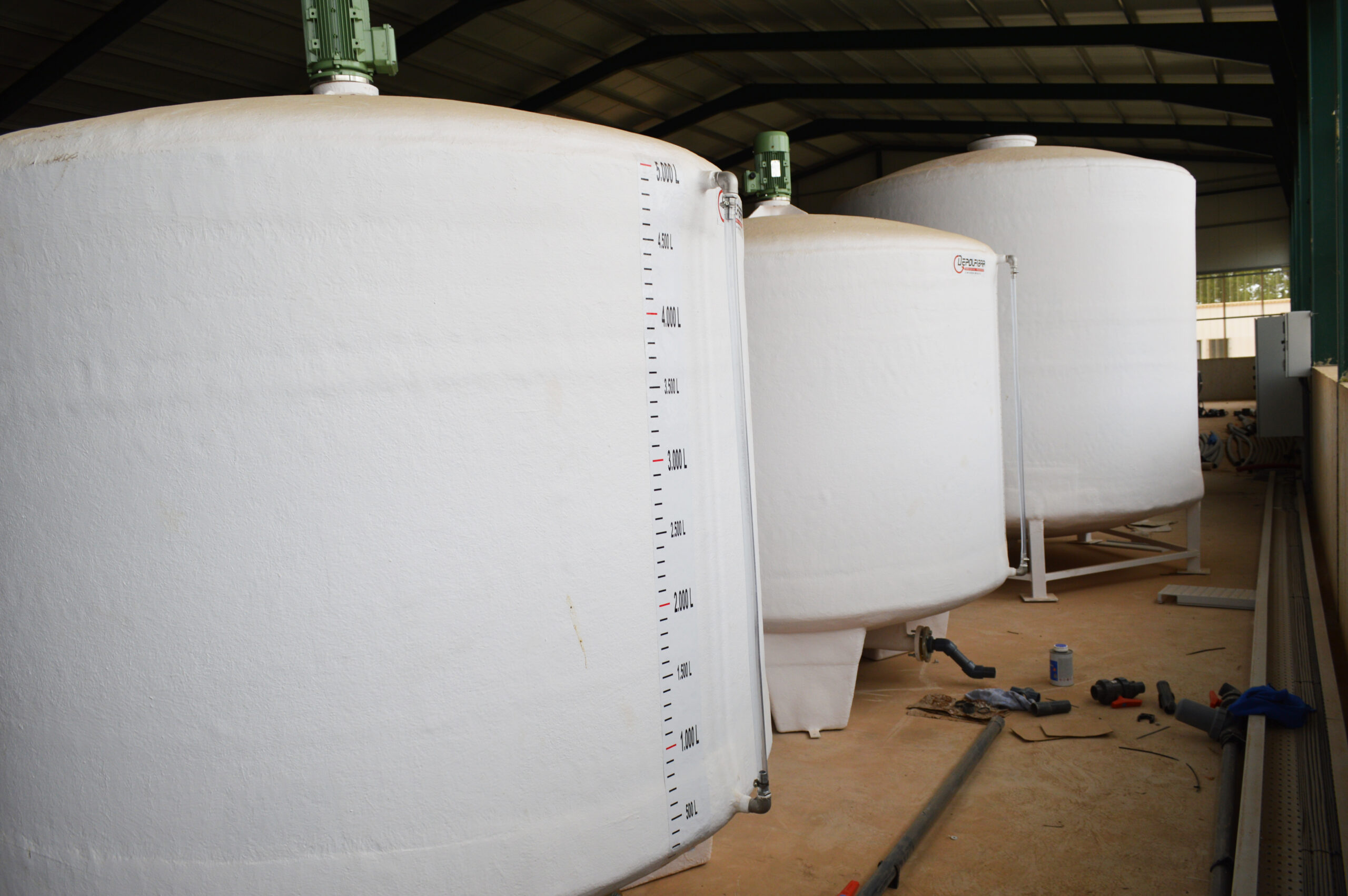 Depósitos de fertilizantes Finca Casa Quemada