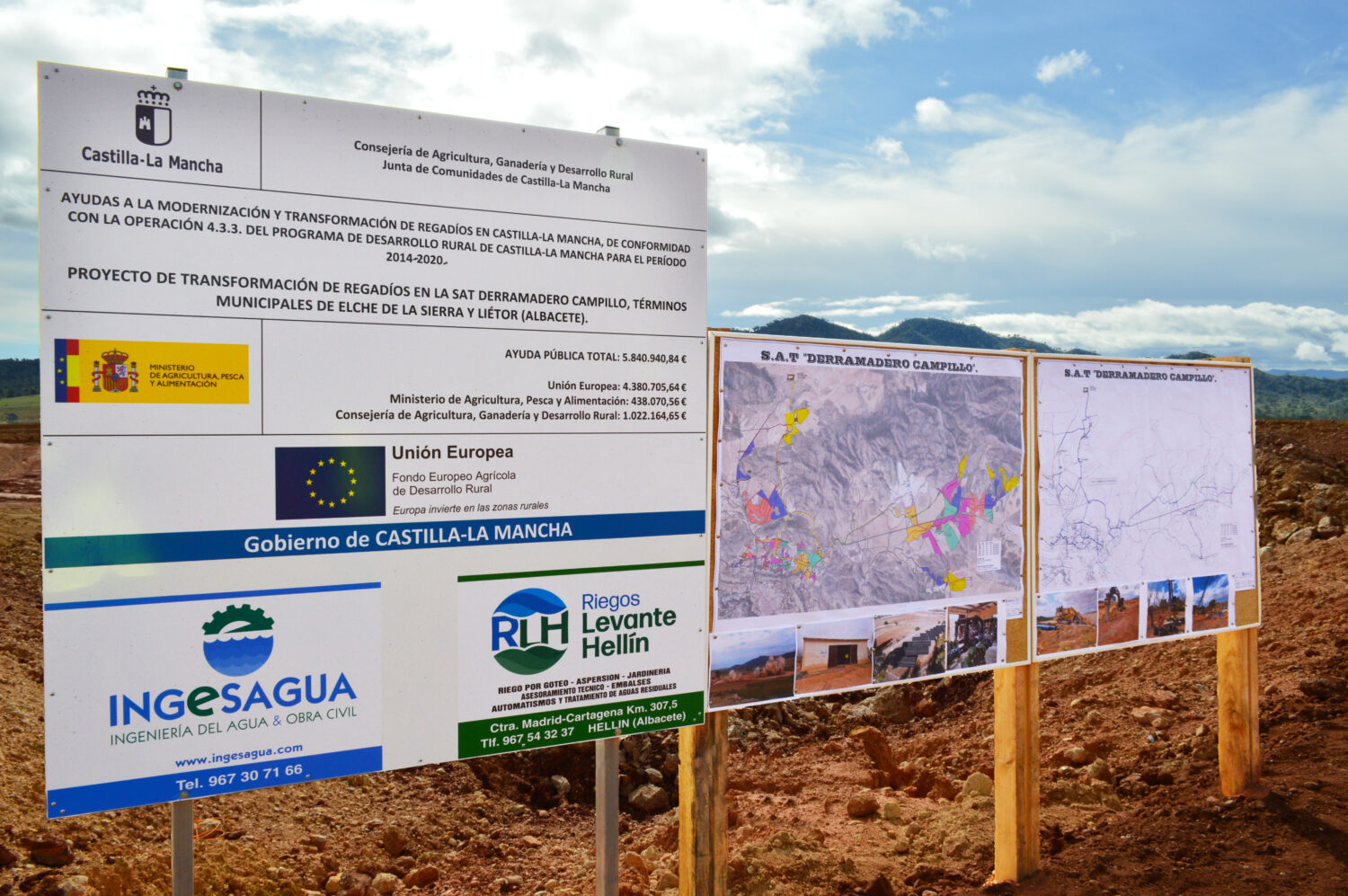 Cartel Derramadero Campillo